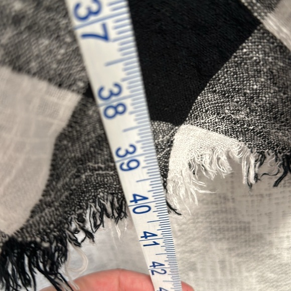 Philosophy black & white cross pattern with full lining - Picture 6 of 7